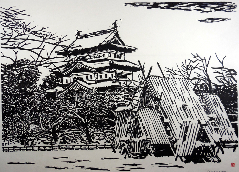 Kouji Tazawa - "Yuki-gesho
(Hirosaki Castle clothed
in the garbs of snow)"